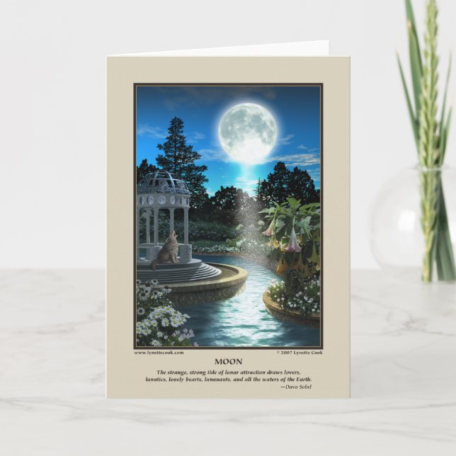 Carte de lune (Devant)