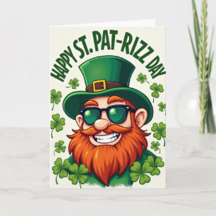 Carte de lutin amusant pour la St-Pat Rizz Day