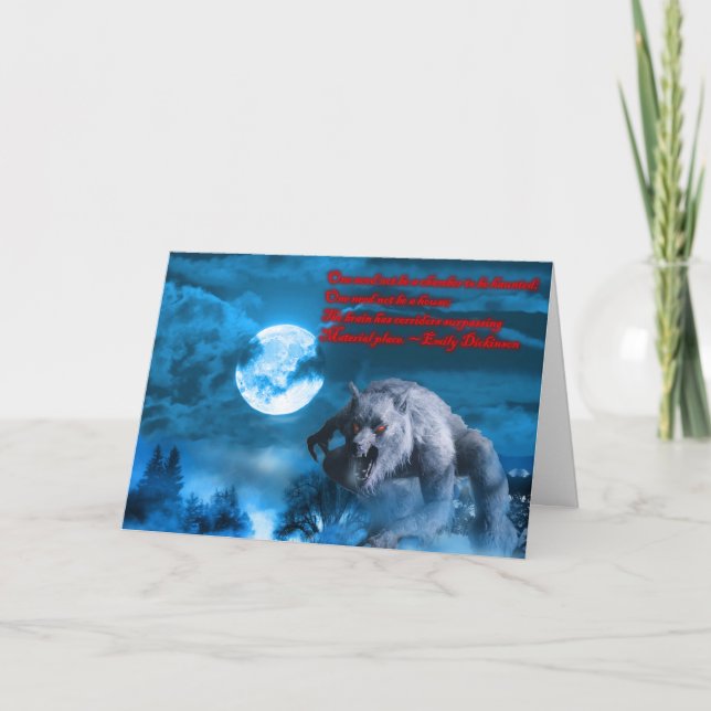 Carte de Lycan Halloween (Devant)