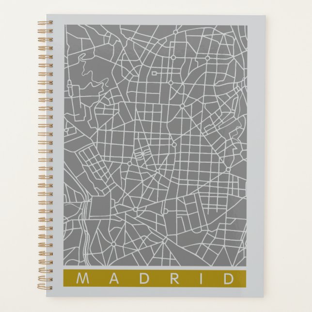 Carte de Madrid (Devant)