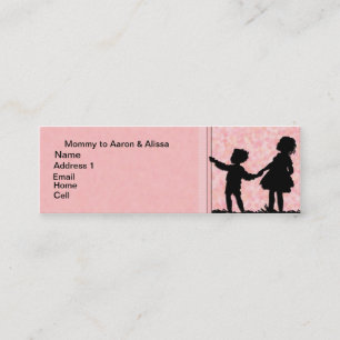 Carte de maman de 2 enfants