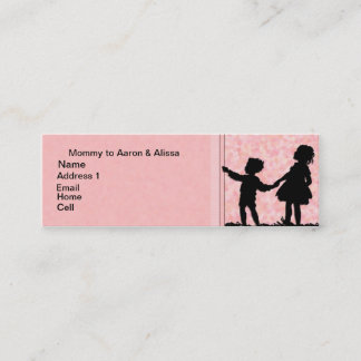 Carte de maman de 2 enfants