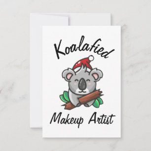 Carte de maquilleuse Koalafied