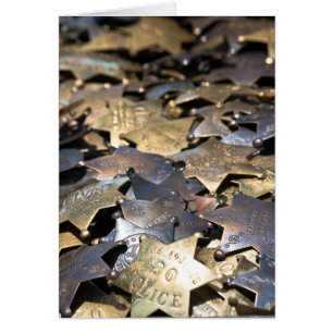 Carte de marché aux puces - insignes