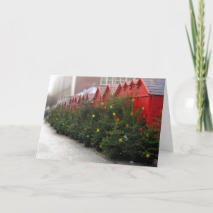 Carte de marché de Noël allemande