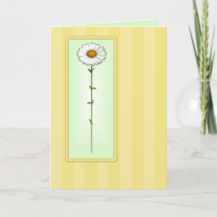 Carte de marguerite de la fête des mères