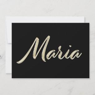 Carte de Maria white Gold