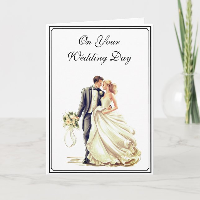 Carte de Mariage (Devant)