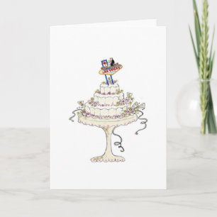 Carte de mariage à Las Vegas AJOUTEZ VOTRE PROPRE