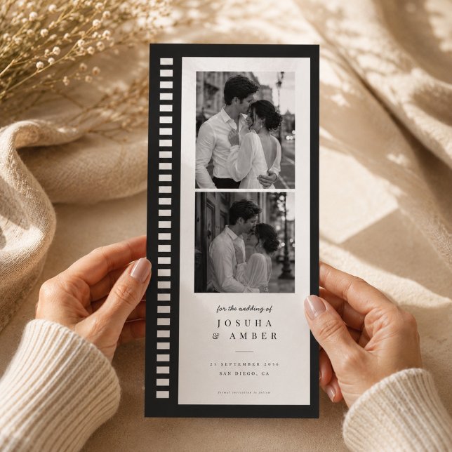 Carte de mariage à sauver la date de style classiq (Créateur téléchargé)