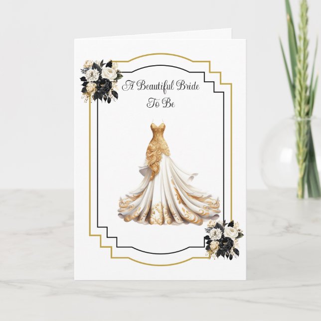 Carte de mariage de future mariée (Devant)