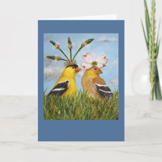 Carte de mariage du jardin