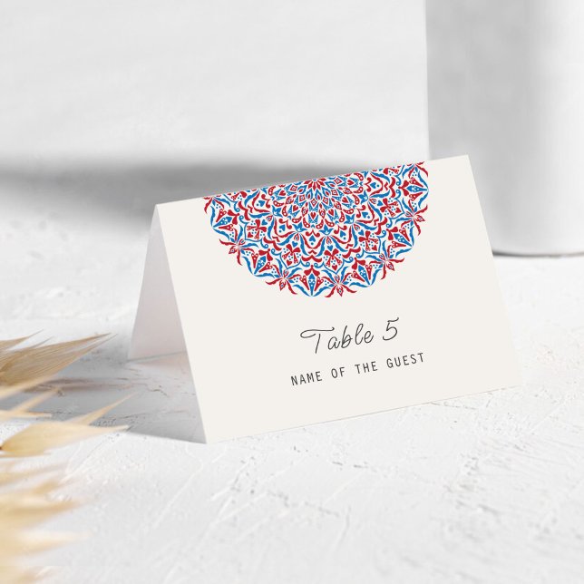 Carte de mariage en pierre de marbre corail Mandal (Créateur téléchargé)