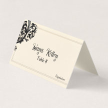 Carte de Mariage gothique personnalisable