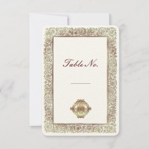 Carte de mariage Indien Rouge