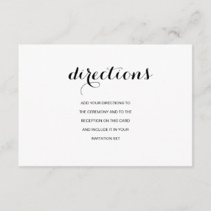 Carte de Mariage moderne simple et élégant