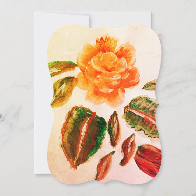 carte de mariage rose (Devant)