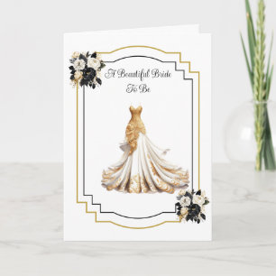 Carte de mariée à être Mariage