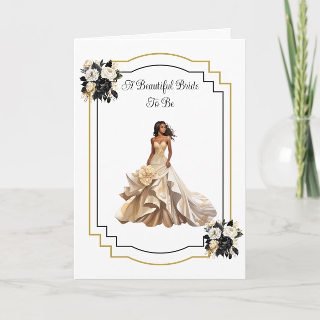 Carte de mariée à être Mariage (Devant)