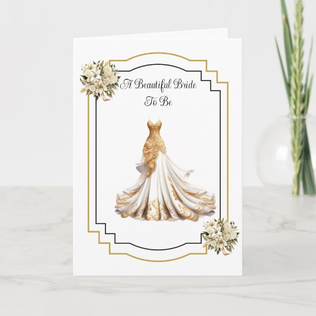 Carte de mariée à être Mariage (Devant)