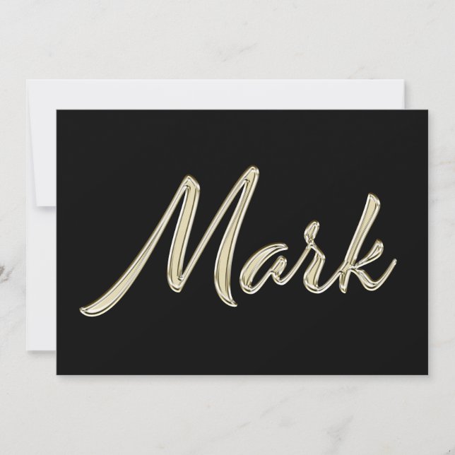 Carte de Mark White Gold (Devant)