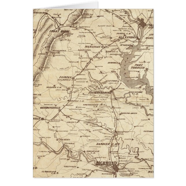 Carte de marquage du télégramme de guerre (Devant)