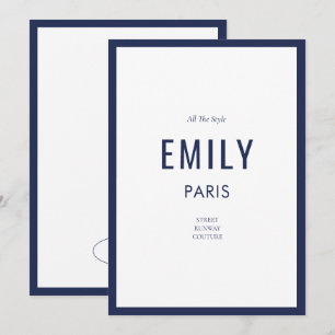 Carte de marque Chic Marine Beauty / Fashion