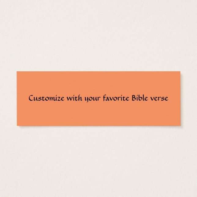 Carte de marqueur du livre biblique (Dos)