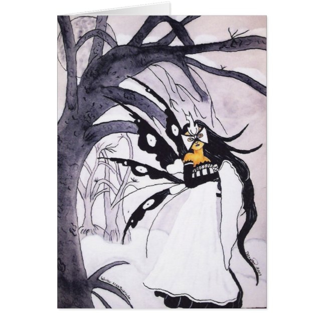 Carte de mascarade d'hiver (Devant)