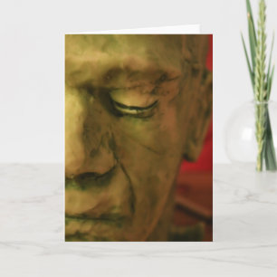 Carte de masque de Halloween