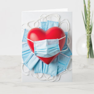 Carte de Masque de Sécurité pour la Santé