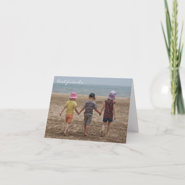 Carte de meilleurs amis (Devant)