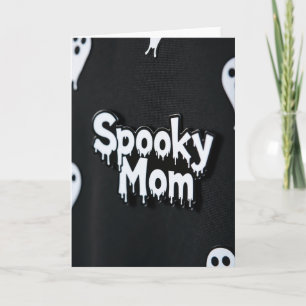 Carte de meilleurs vœux de maman effrayante