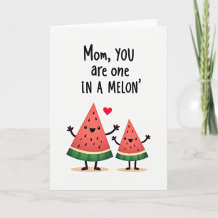 Carte de Melon Mom Pun Artwork