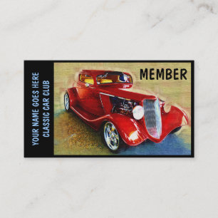 Carte de membre pour les clubs classiques de