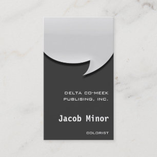 Carte de mémoire à bulles de la parole [3d]