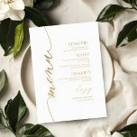 Carte de menu de mariage avec écriture fantaisie p<br><div class="desc">Une simple carte de menu de mariage calligraphiée chic. Je propose un service de personnalisation gratuit,  si vous avez des questions ou des demandes spéciales,  n'hésitez pas à me contacter.</div>