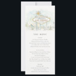Carte de menu de mariage paysage de Las Vegas Neva<br><div class="desc">Collection de mariage paysage de Las Vegas Nevada. Si vous avez besoin d'une personnalisation supplémentaire,  n'hésitez pas à m'envoyer un e-mail à yellowfebstudio@gmail.com ou à envoyer un message via Zazzle.</div>