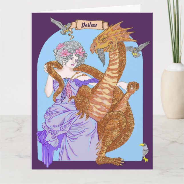 carte de message (Devant)