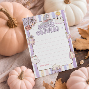 Carte de message de capsule temporelle Spooky One