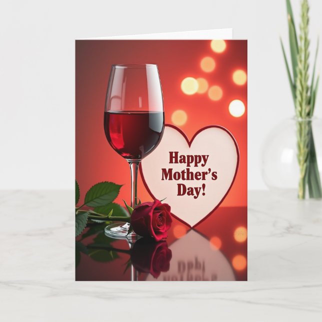 Carte de message de la fête des mères Ruby Rose (Devant)