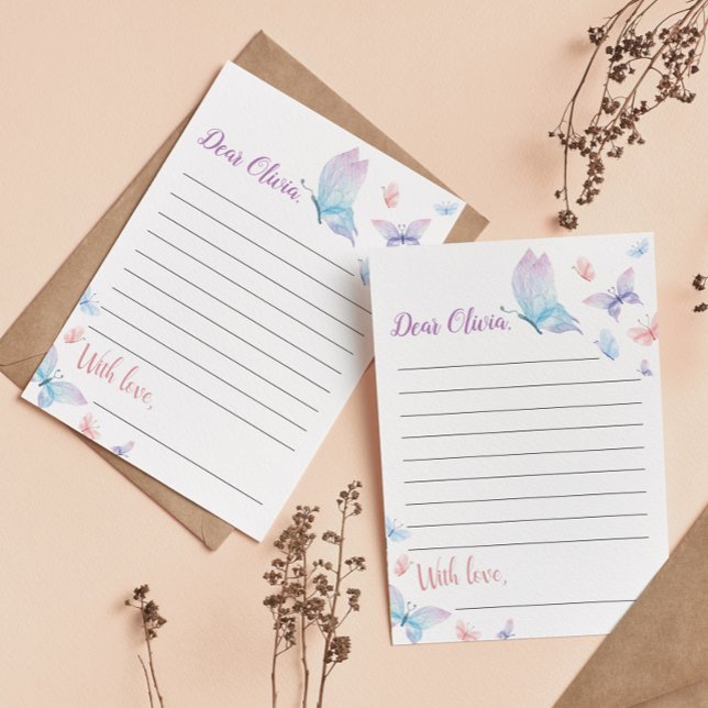 Carte de message de note de la capsule de temps pa (Créateur téléchargé)