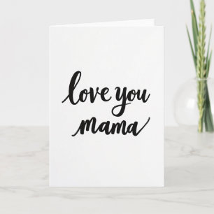 Carte de Message "Je t'aime Maman"