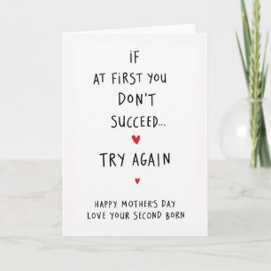 Carte de Message Script Love You Mom