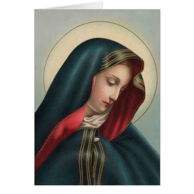 Carte de messe de requiem catholique de sympathie (Devant)