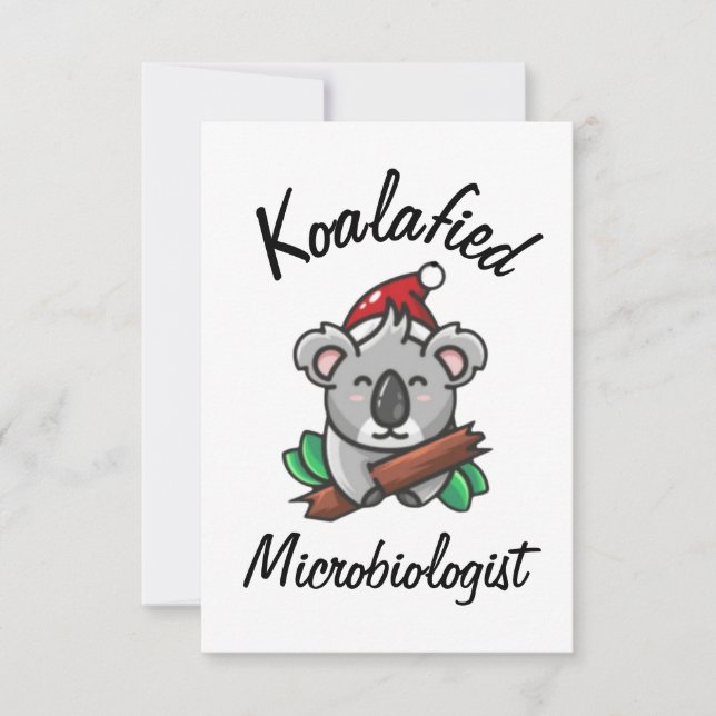 Carte de Microbiologiste Koalifié (Devant)
