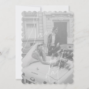 Carte de mise à jour minimale "Save the date"