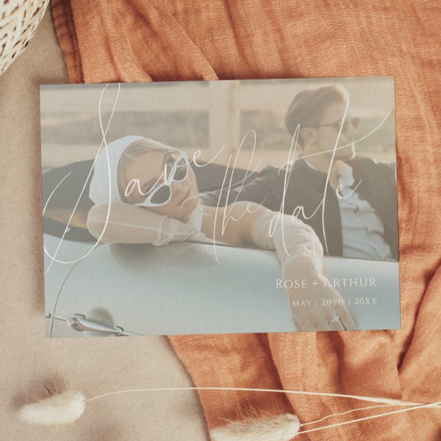 Carte de mise à jour minimale "Save the date" (Créateur téléchargé)