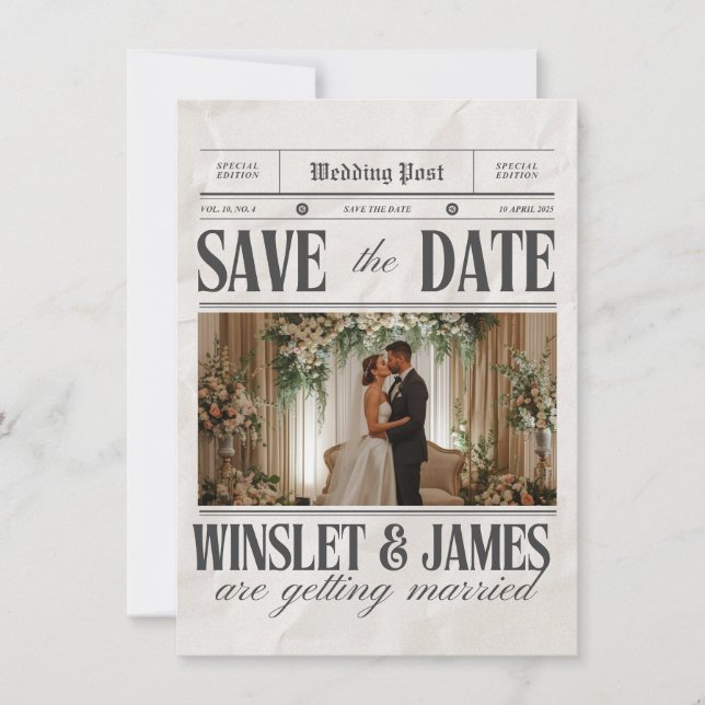 Carte de mise en garde à plat (Devant)