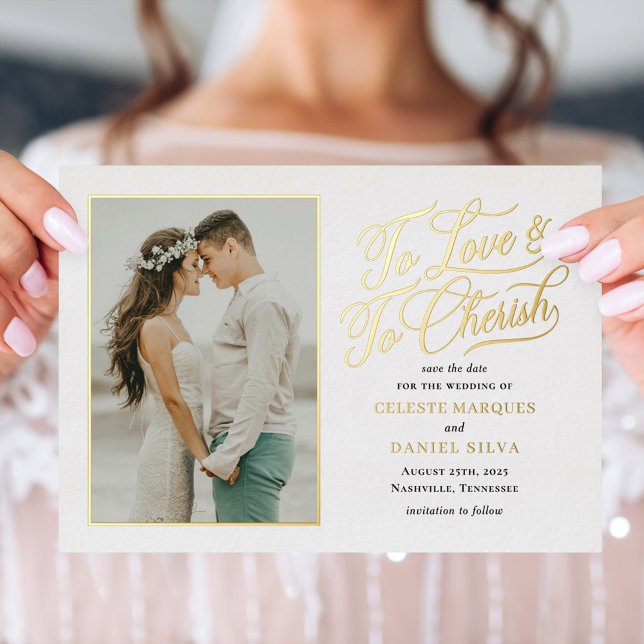 Carte de mise en garde de mariage en feuille d'alu (Créateur téléchargé)